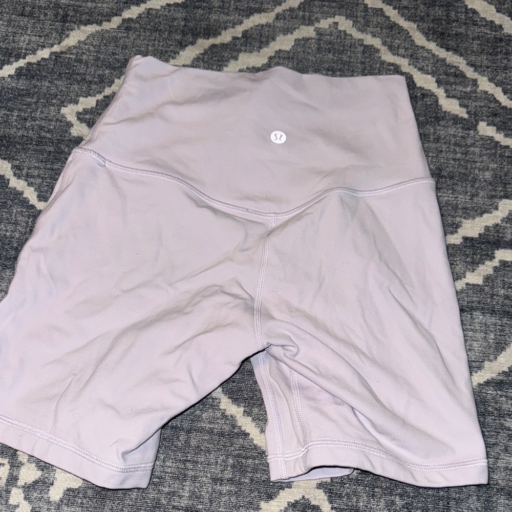 lululemon athletica Women's Soft Lavender Bike Shorts